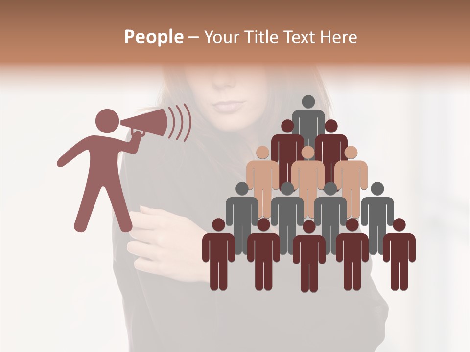 Gaze Teenager Depressed PowerPoint Template