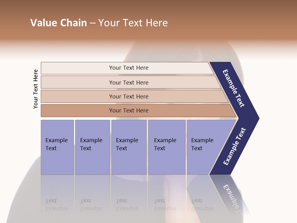 A Woman Holding Her Hand To Her Face PowerPoint Template
