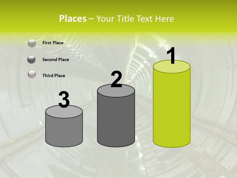 Engineering Tunnel Tbm PowerPoint Template