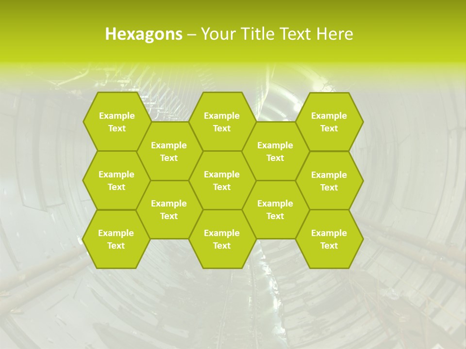 Engineering Tunnel Tbm PowerPoint Template