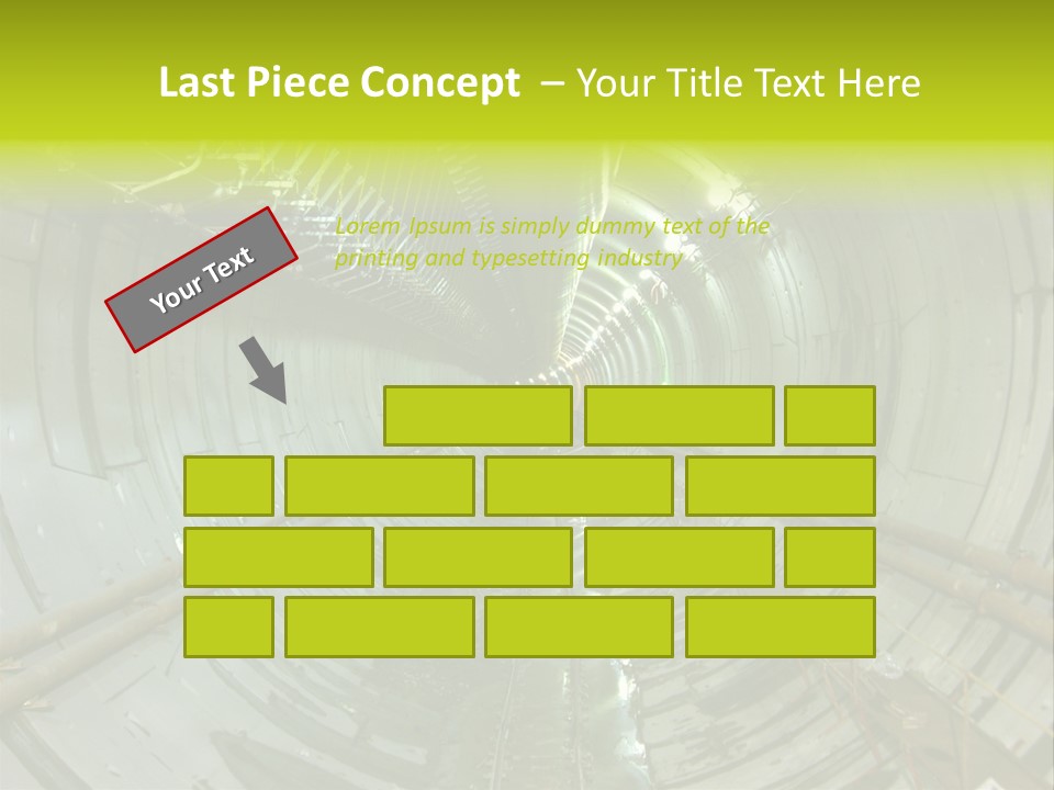 Engineering Tunnel Tbm PowerPoint Template