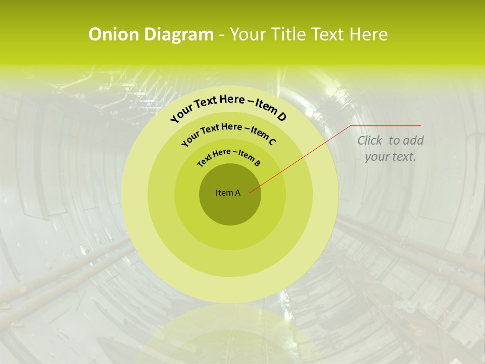 Engineering Tunnel Tbm PowerPoint Template