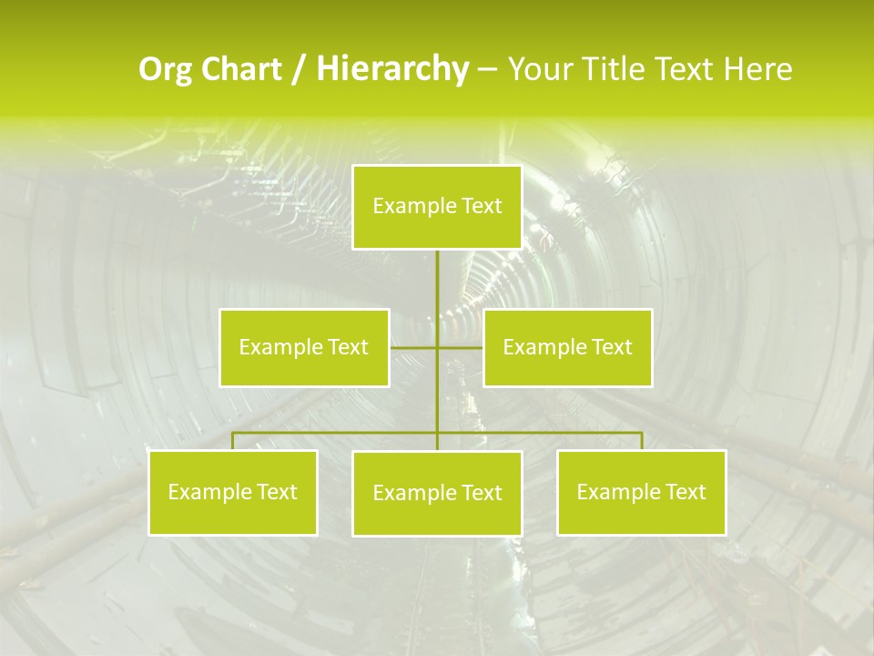 Engineering Tunnel Tbm PowerPoint Template