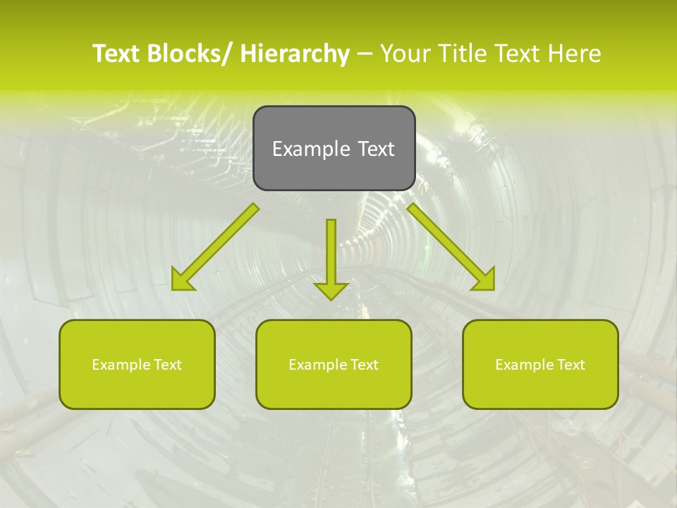 Engineering Tunnel Tbm PowerPoint Template