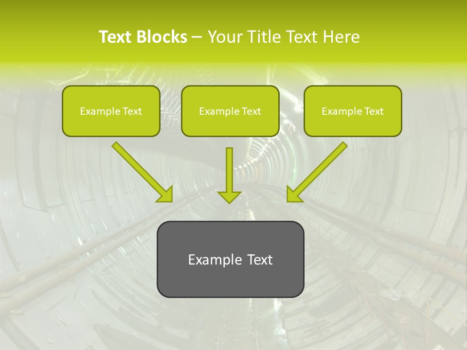 Engineering Tunnel Tbm PowerPoint Template