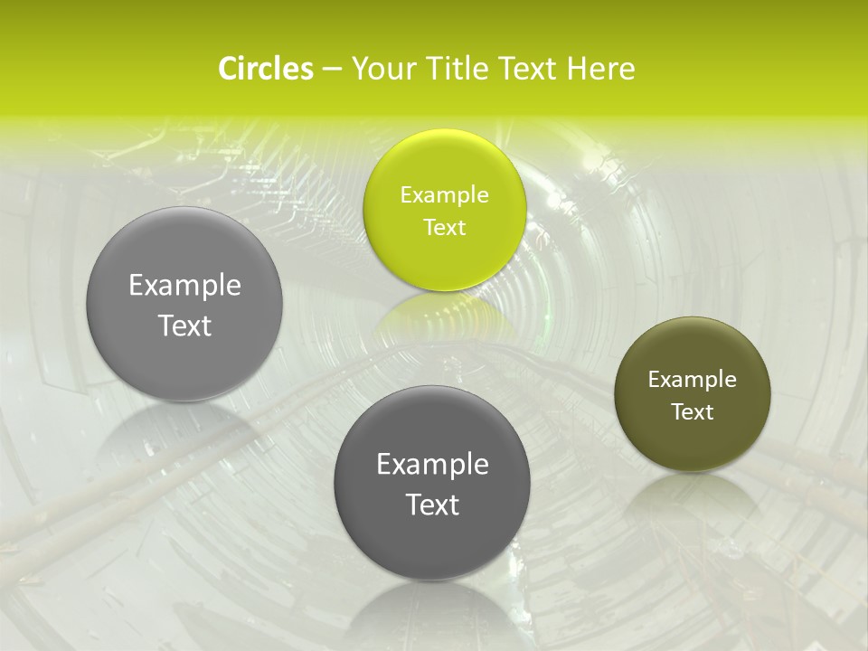 Engineering Tunnel Tbm PowerPoint Template