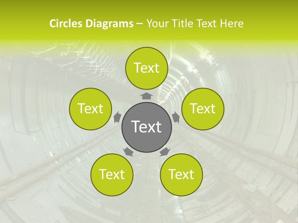 Engineering Tunnel Tbm PowerPoint Template