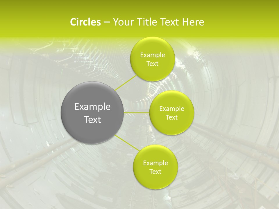 Engineering Tunnel Tbm PowerPoint Template