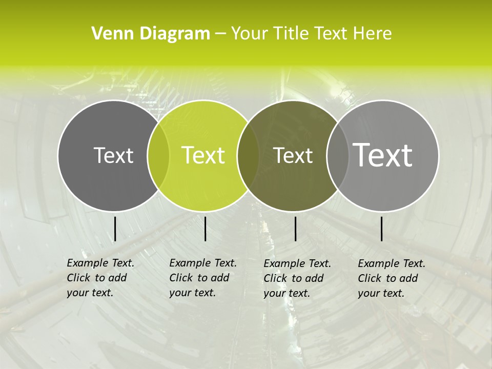 Engineering Tunnel Tbm PowerPoint Template
