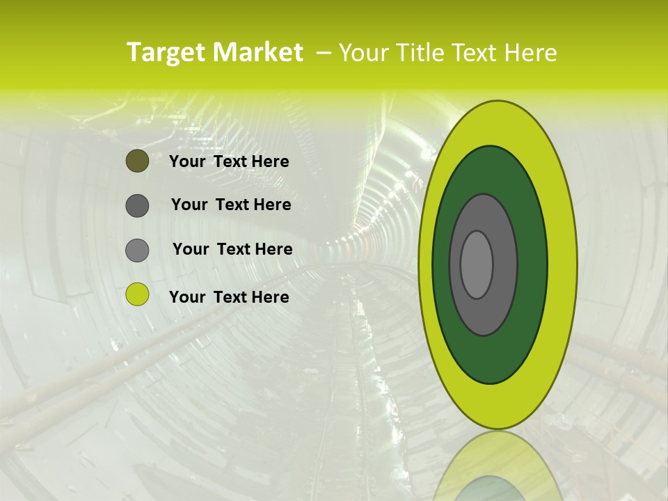 Engineering Tunnel Tbm PowerPoint Template