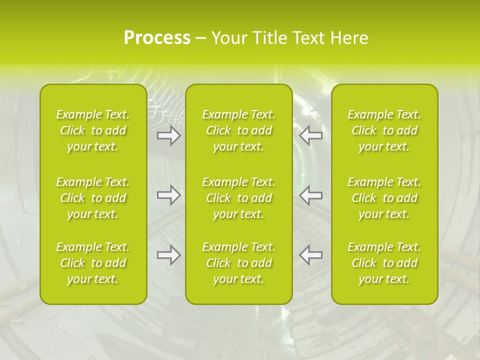 Engineering Tunnel Tbm PowerPoint Template