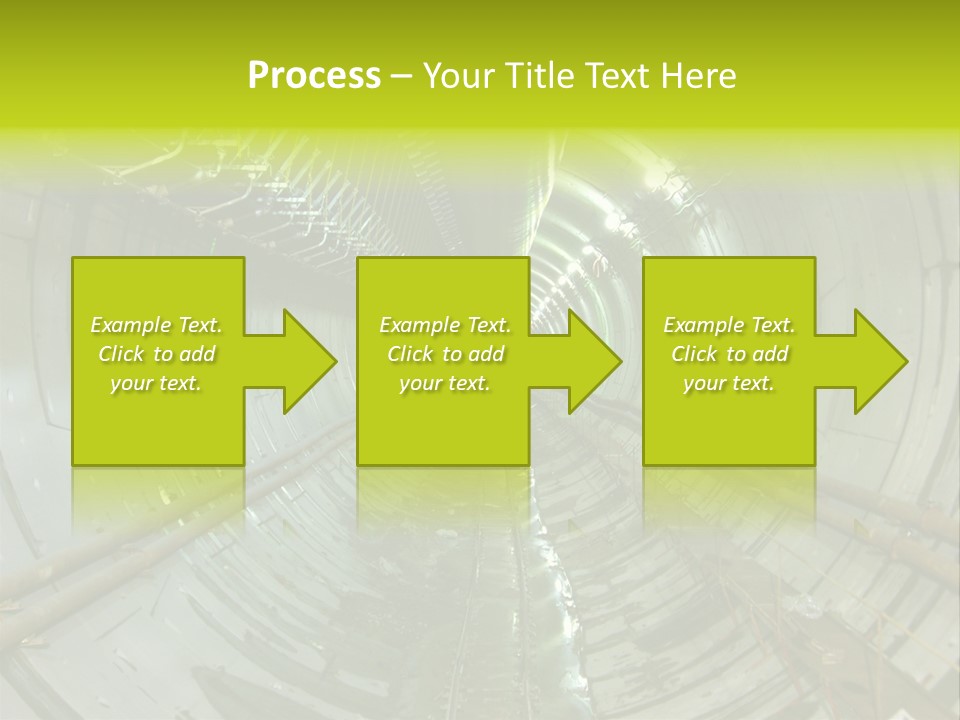 Engineering Tunnel Tbm PowerPoint Template