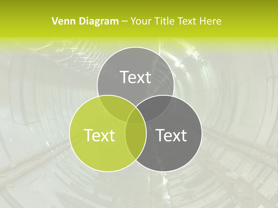 Engineering Tunnel Tbm PowerPoint Template