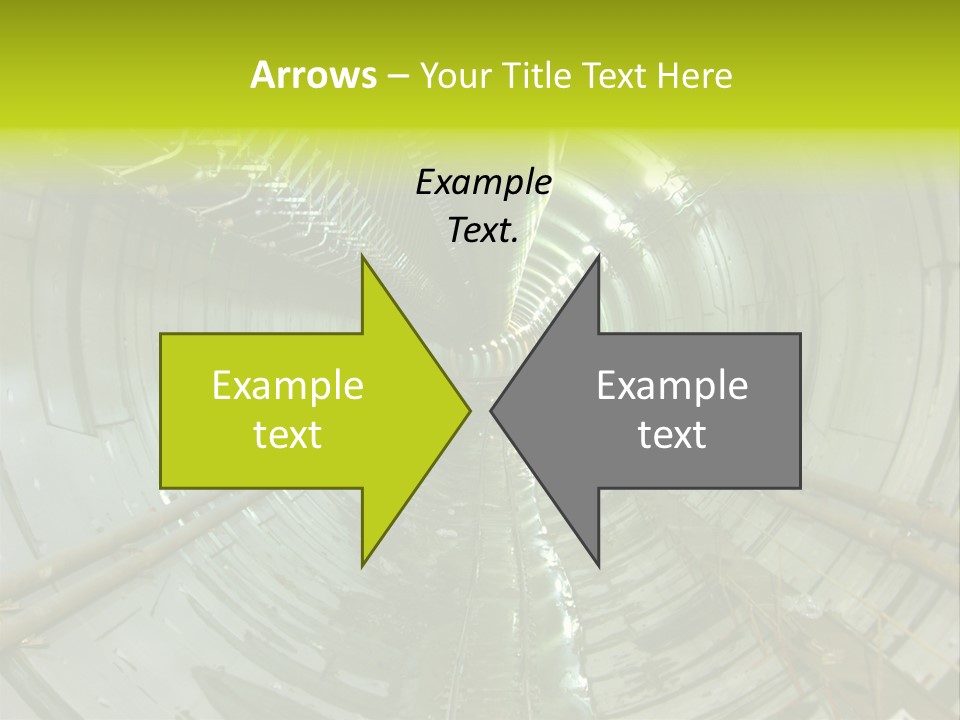 Engineering Tunnel Tbm PowerPoint Template