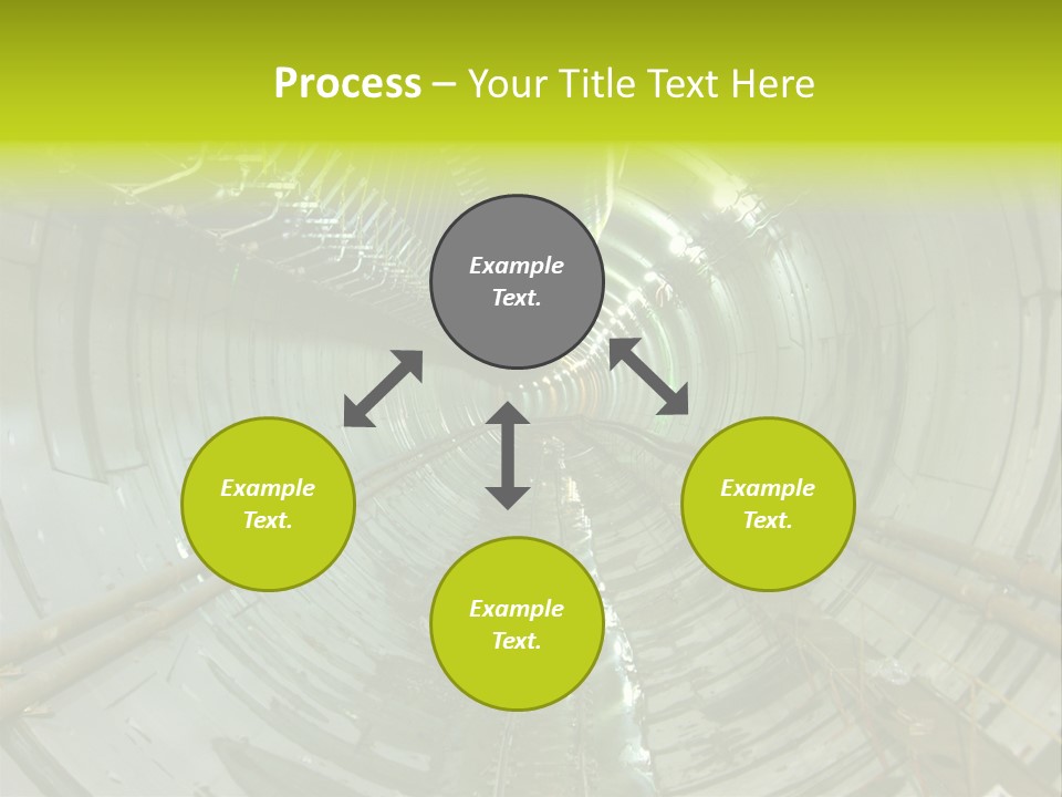 Engineering Tunnel Tbm PowerPoint Template