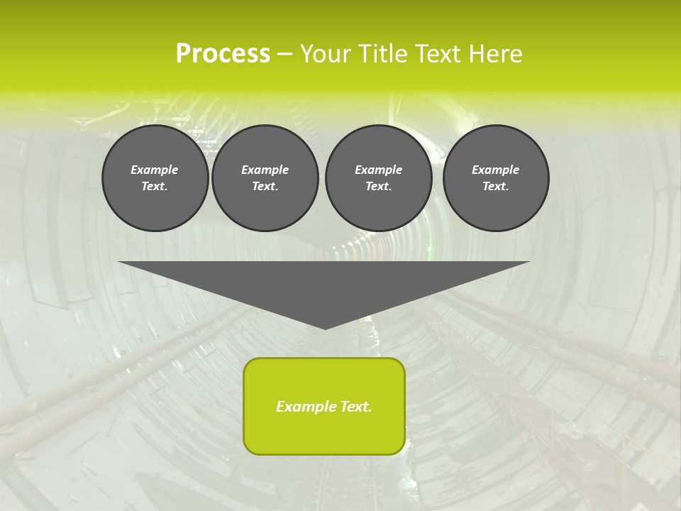 Engineering Tunnel Tbm PowerPoint Template
