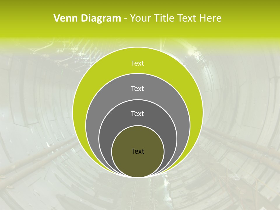 Engineering Tunnel Tbm PowerPoint Template