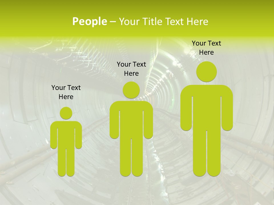 Engineering Tunnel Tbm PowerPoint Template