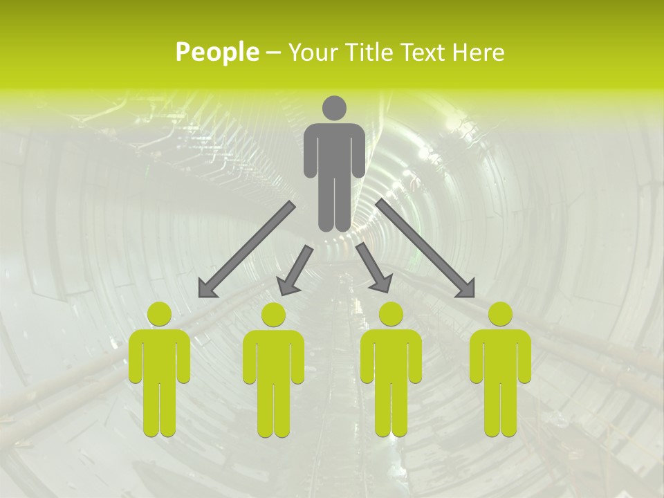 Engineering Tunnel Tbm PowerPoint Template