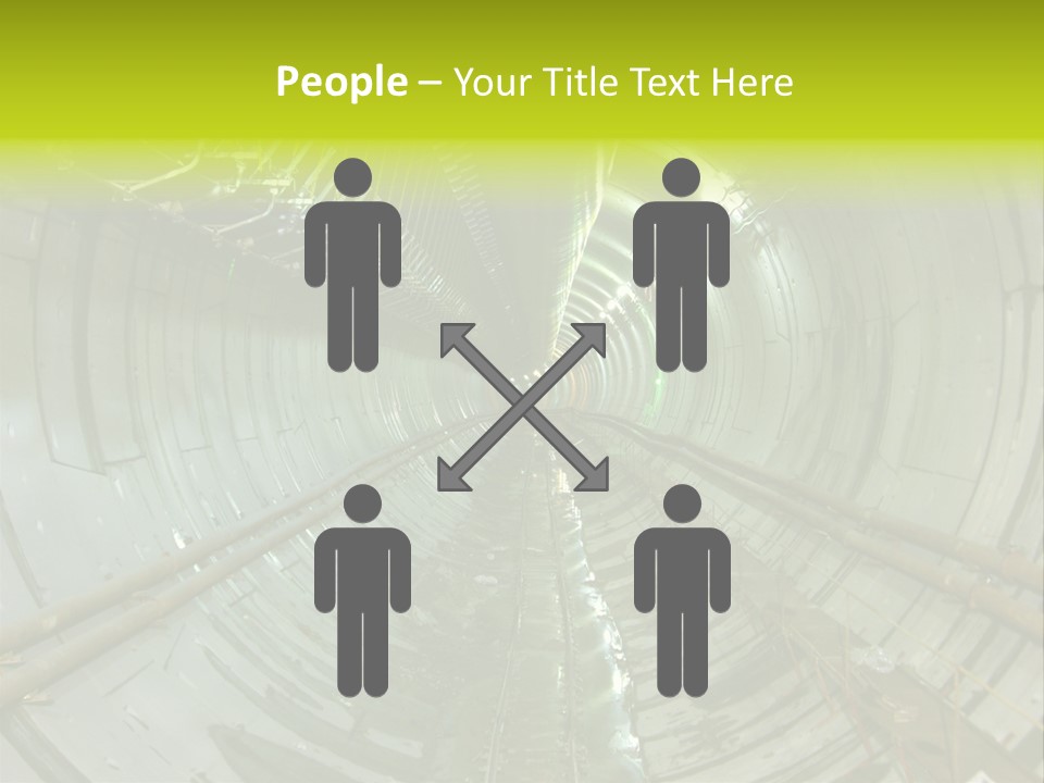 Engineering Tunnel Tbm PowerPoint Template