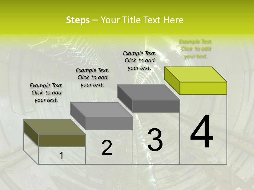 Engineering Tunnel Tbm PowerPoint Template