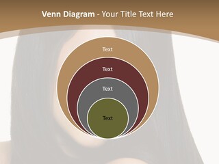 A Beautiful Woman With Long Black Hair Powerpoint Template PowerPoint Template