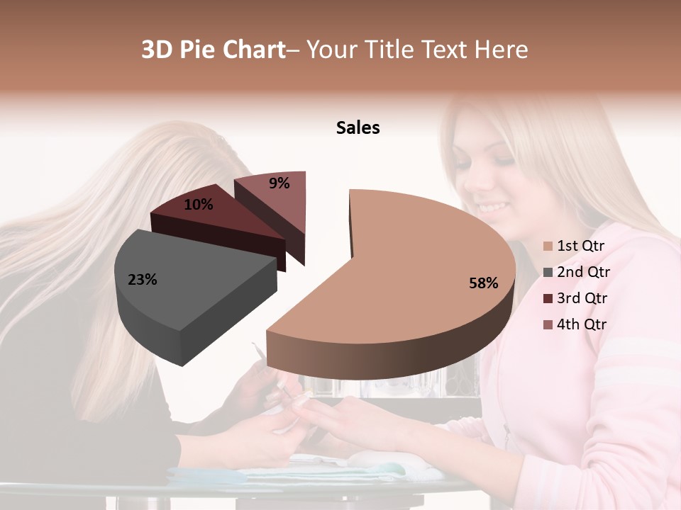 Money Sales Gain PowerPoint Template
