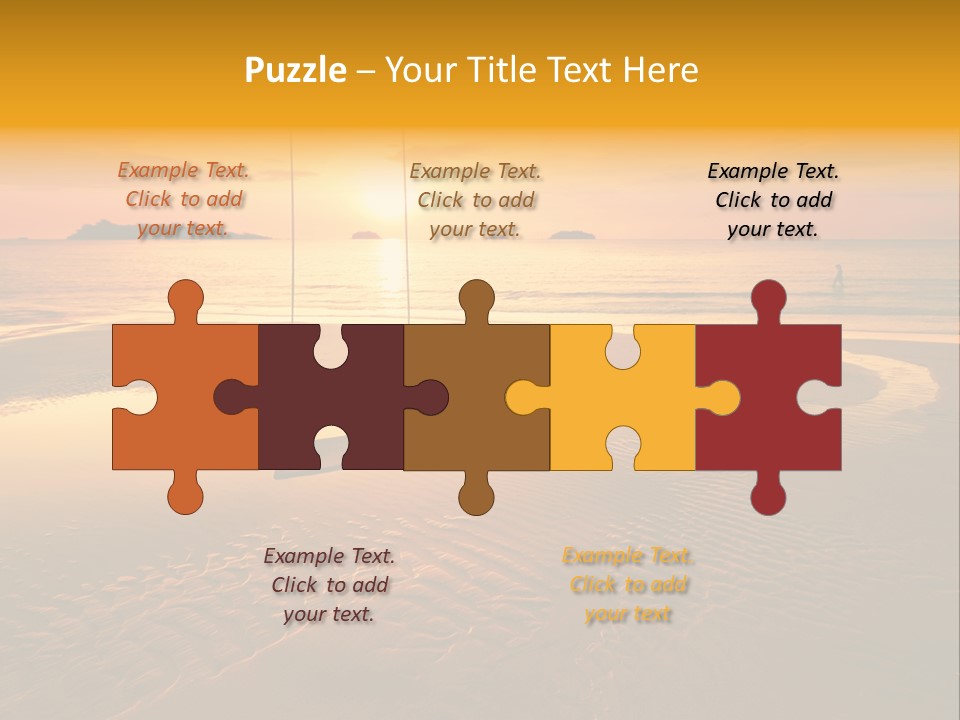 Blue Vacation Tourism PowerPoint Template