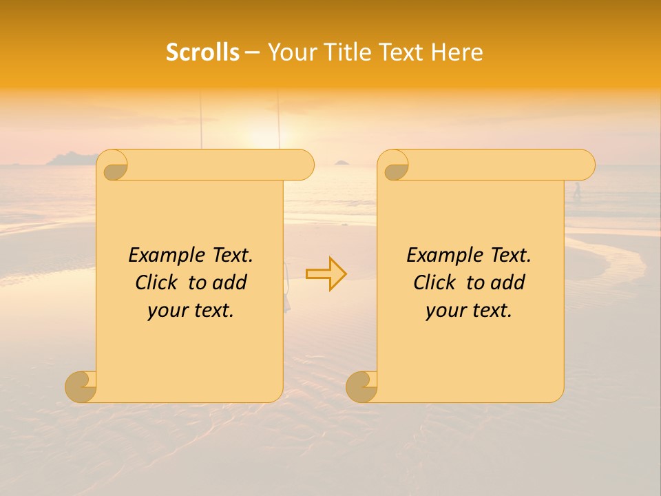 Blue Vacation Tourism PowerPoint Template
