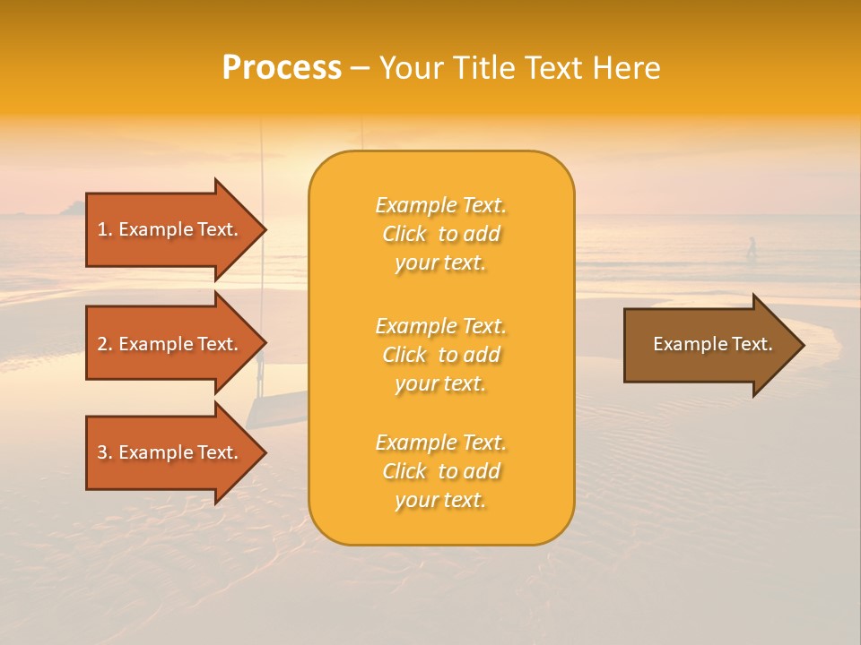 Blue Vacation Tourism PowerPoint Template