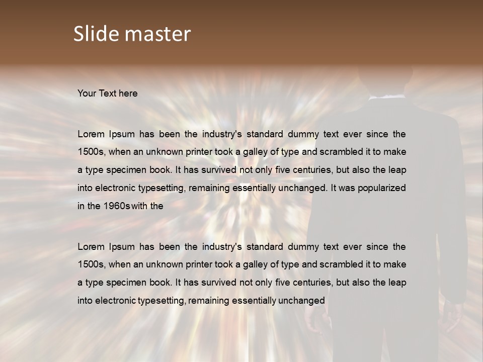 Media Marketing Copyspace PowerPoint Template