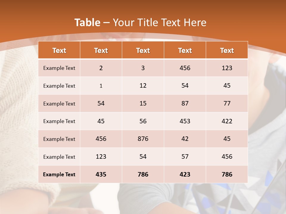 A Group Of People Sitting Around A Laptop Computer PowerPoint Template