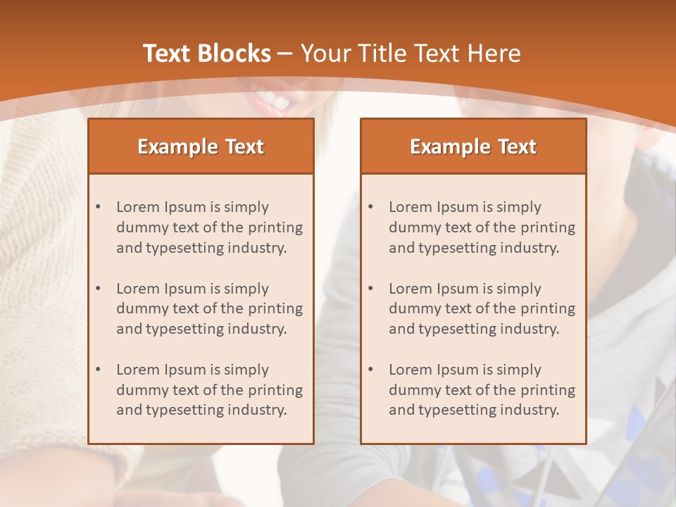 A Group Of People Sitting Around A Laptop Computer PowerPoint Template