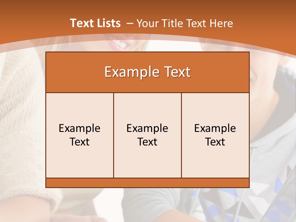 A Group Of People Sitting Around A Laptop Computer PowerPoint Template