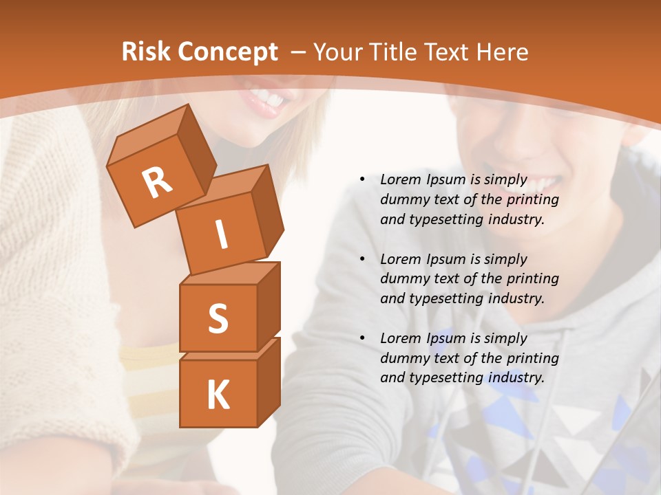 A Group Of People Sitting Around A Laptop Computer PowerPoint Template