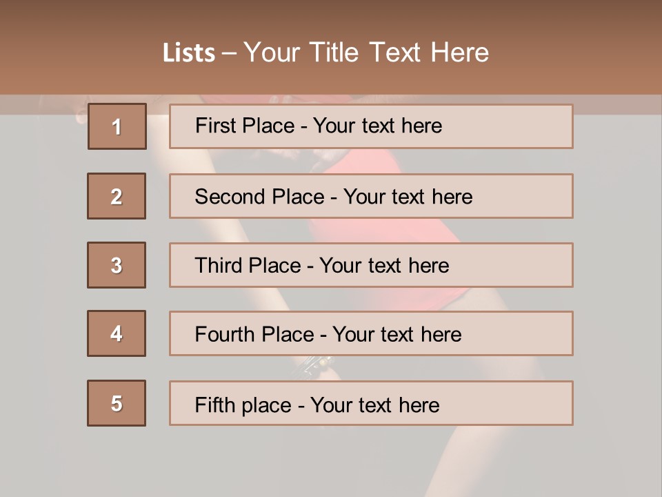 Style Attractive Fashionable PowerPoint Template