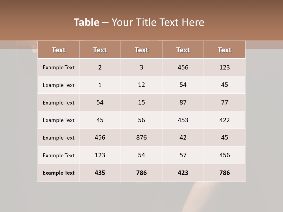 Style Attractive Fashionable PowerPoint Template