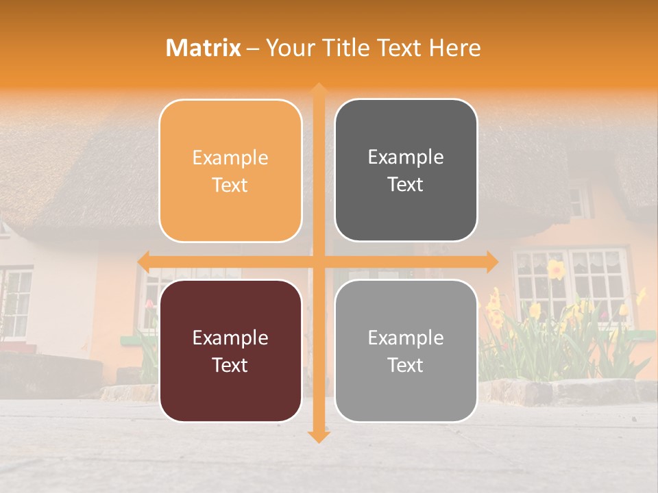 Bus House Old PowerPoint Template