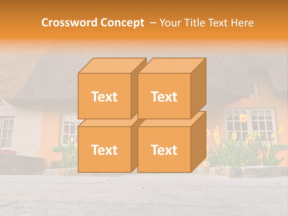 Bus House Old PowerPoint Template
