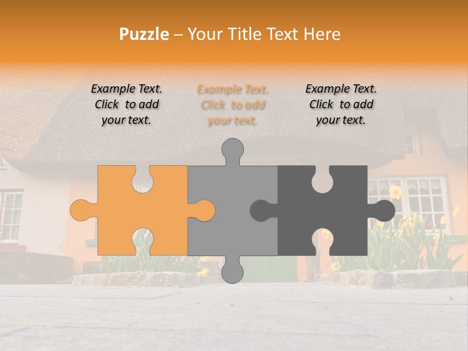 Bus House Old PowerPoint Template