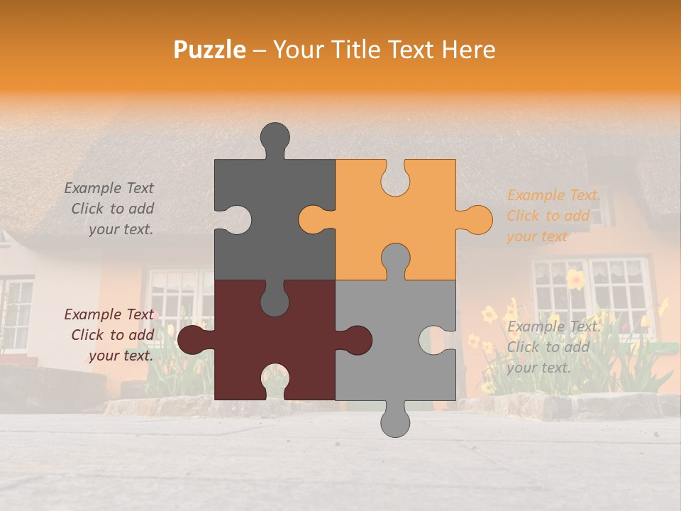 Bus House Old PowerPoint Template