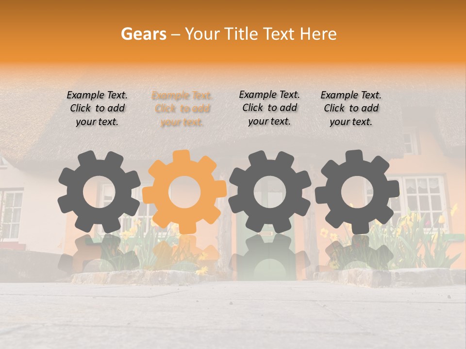 Bus House Old PowerPoint Template