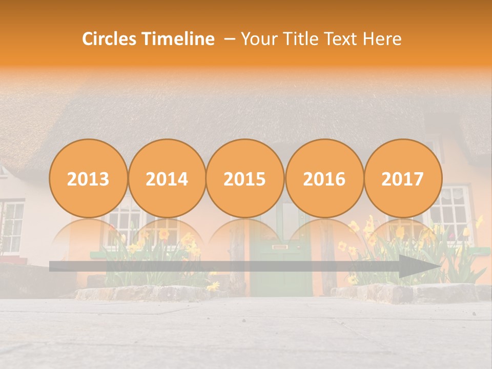 Bus House Old PowerPoint Template