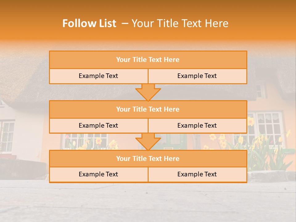 Bus House Old PowerPoint Template