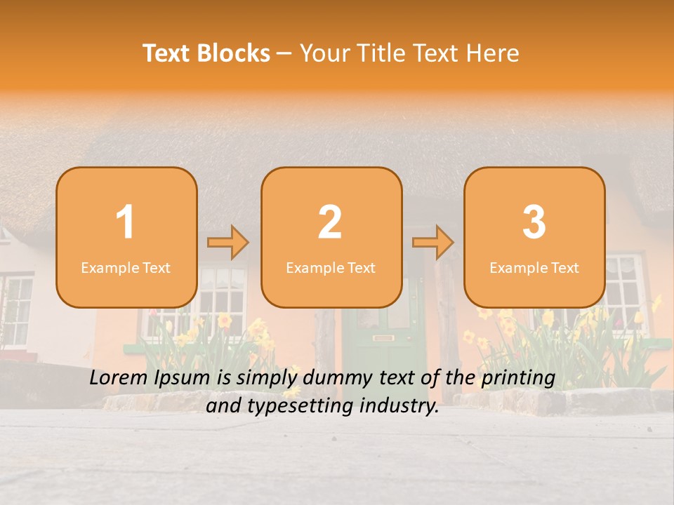 Bus House Old PowerPoint Template