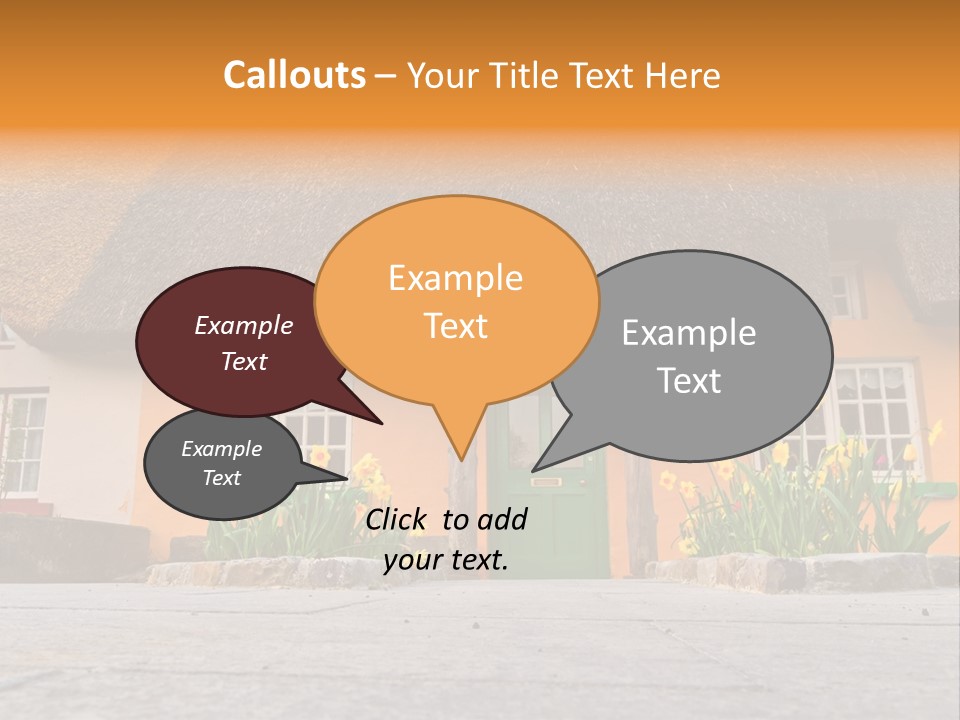 Bus House Old PowerPoint Template