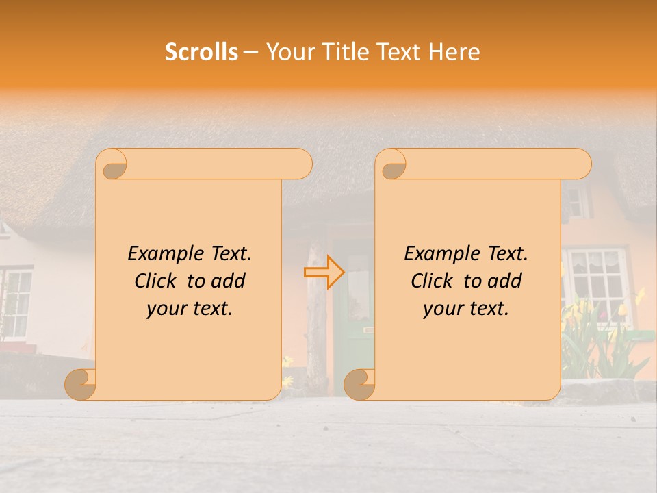 Bus House Old PowerPoint Template