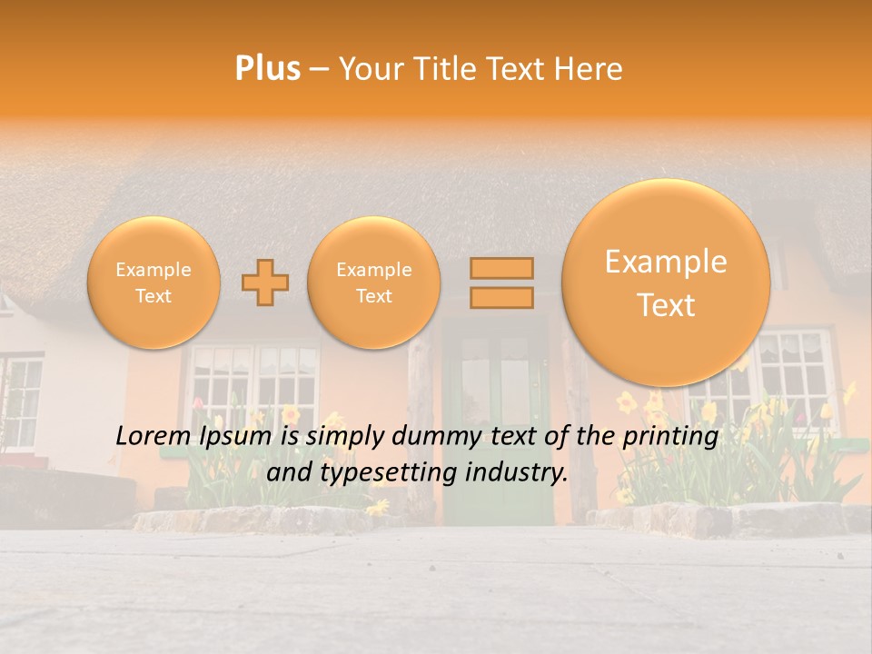 Bus House Old PowerPoint Template