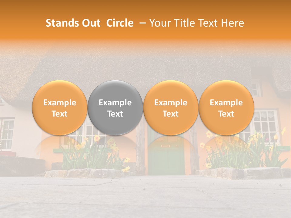 Bus House Old PowerPoint Template