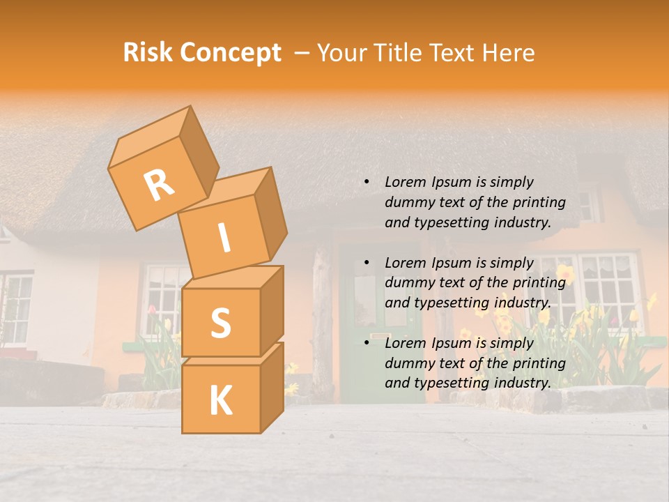 Bus House Old PowerPoint Template